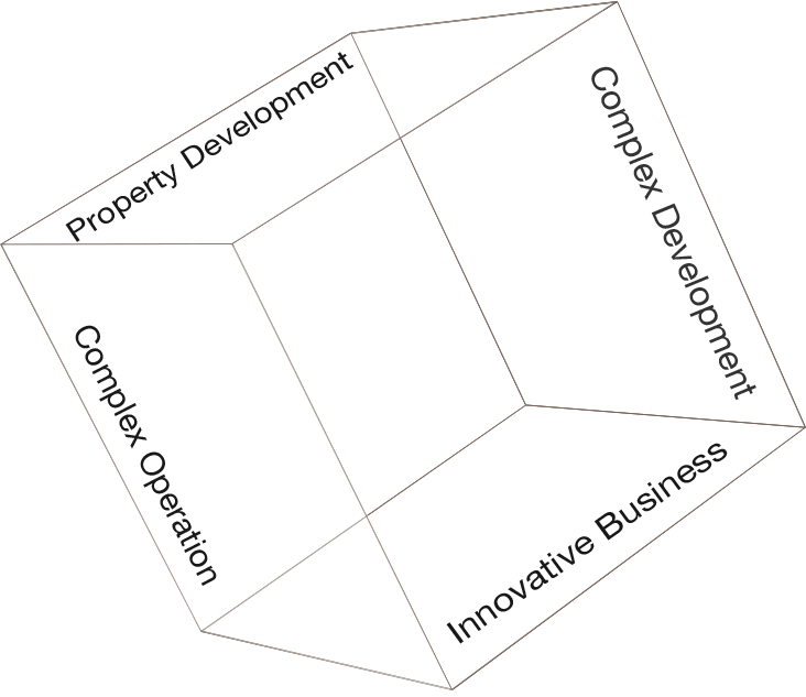 住宅开发,商业开发,商业管理,多元业务